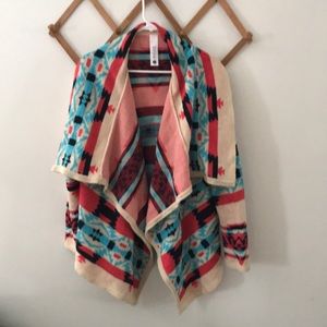 Aztec sweater cardigan